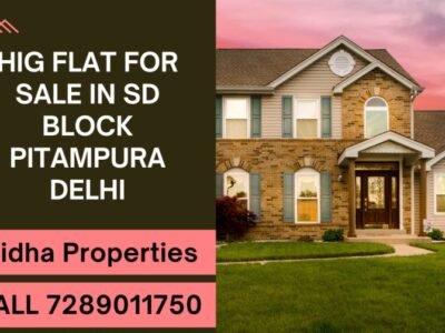 Flat for Sale in SD Block Dakshini Pitampura Delhi