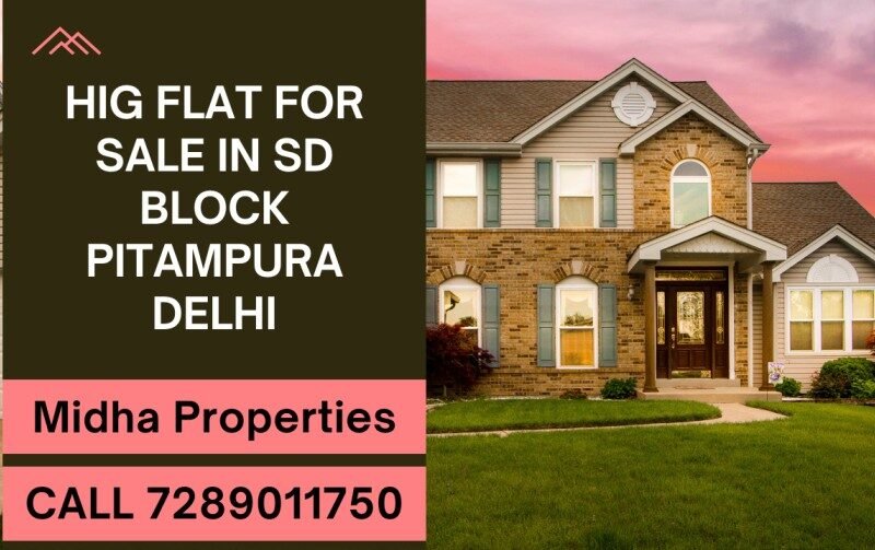 Flat for Sale in SD Block Dakshini Pitampura Delhi