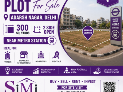 Commercial Plot For Sale In Adarsh Nagar Delhi